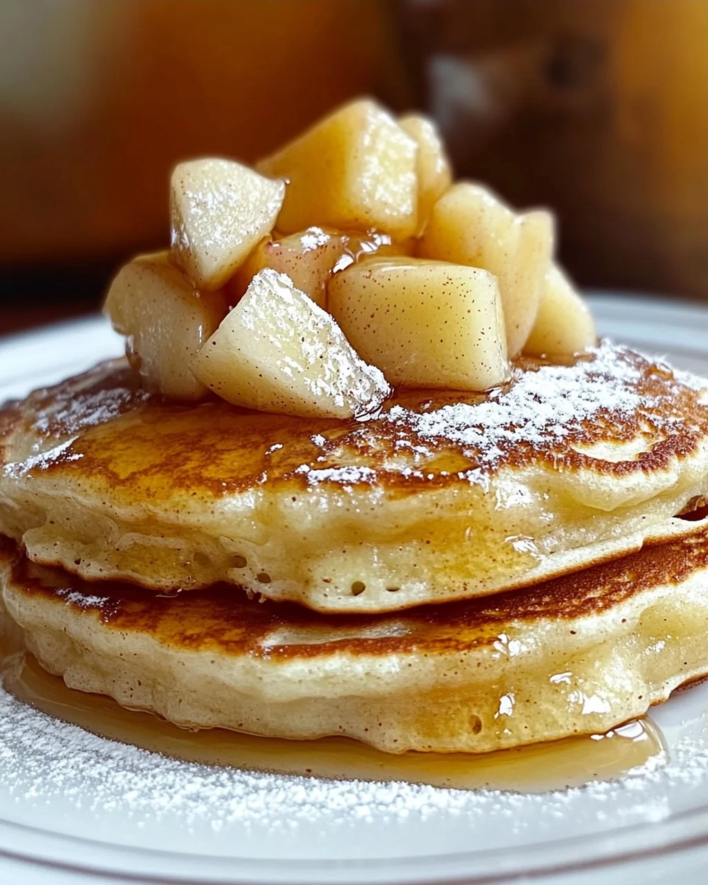 Apfelpfannkuchen klassisch und fluffig