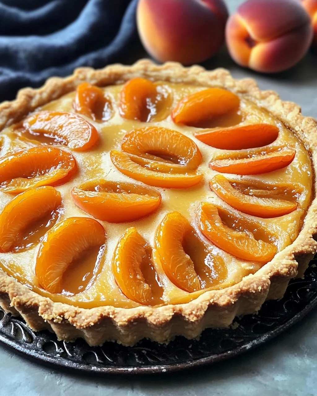 Aprikosen-Frangipane-Tarte