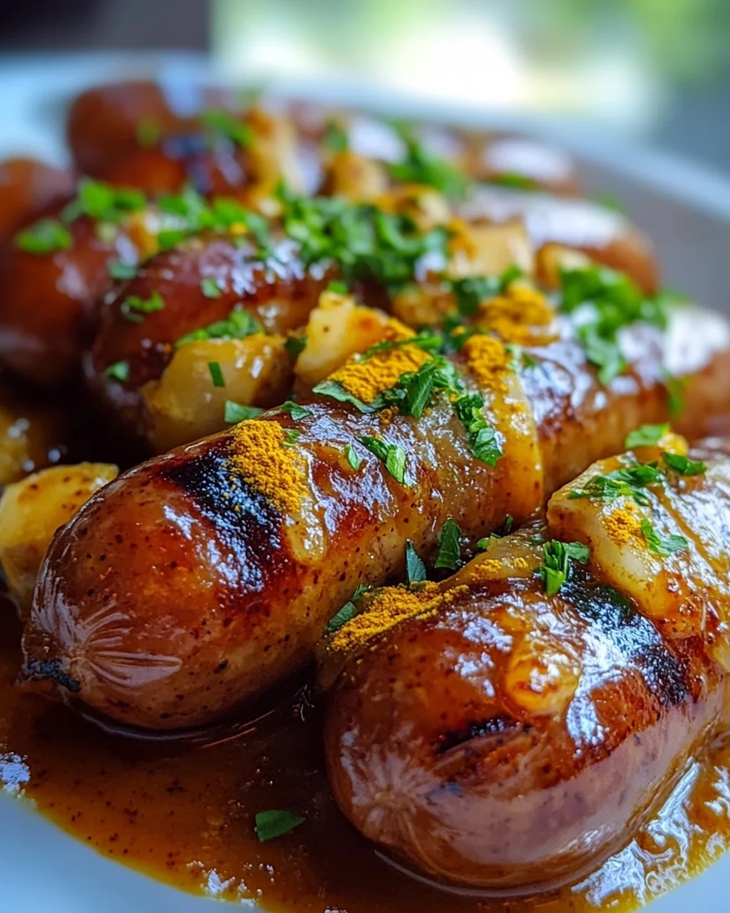 Authentische German Currywurst Rezept: Rindswurst-Genuss pur, alkoholfrei!