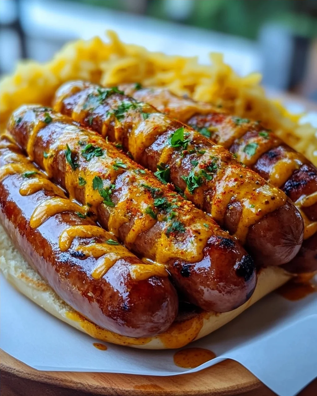 Authentische German Currywurst Rezept: Rindswurst-Genuss pur, alkoholfrei!