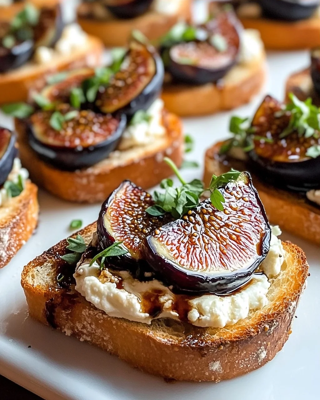 Balsamico Ofenfeigen Crostinis: Ein Hochgenuss für jeden Anlass