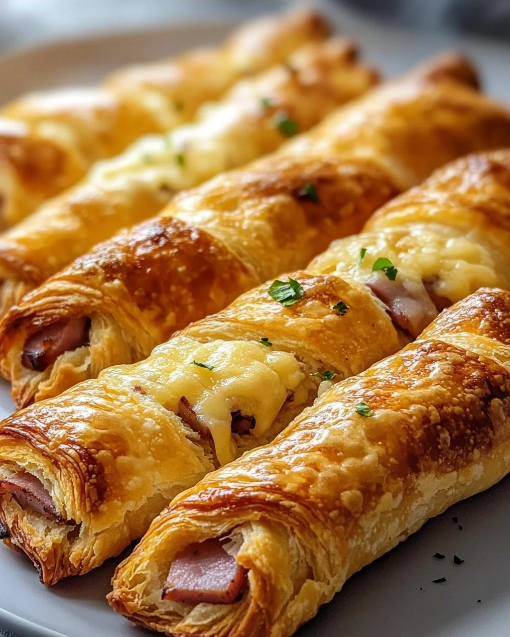 Beef Ham And Cheese Puff Pastry Sticks: Delicious and Crispy!