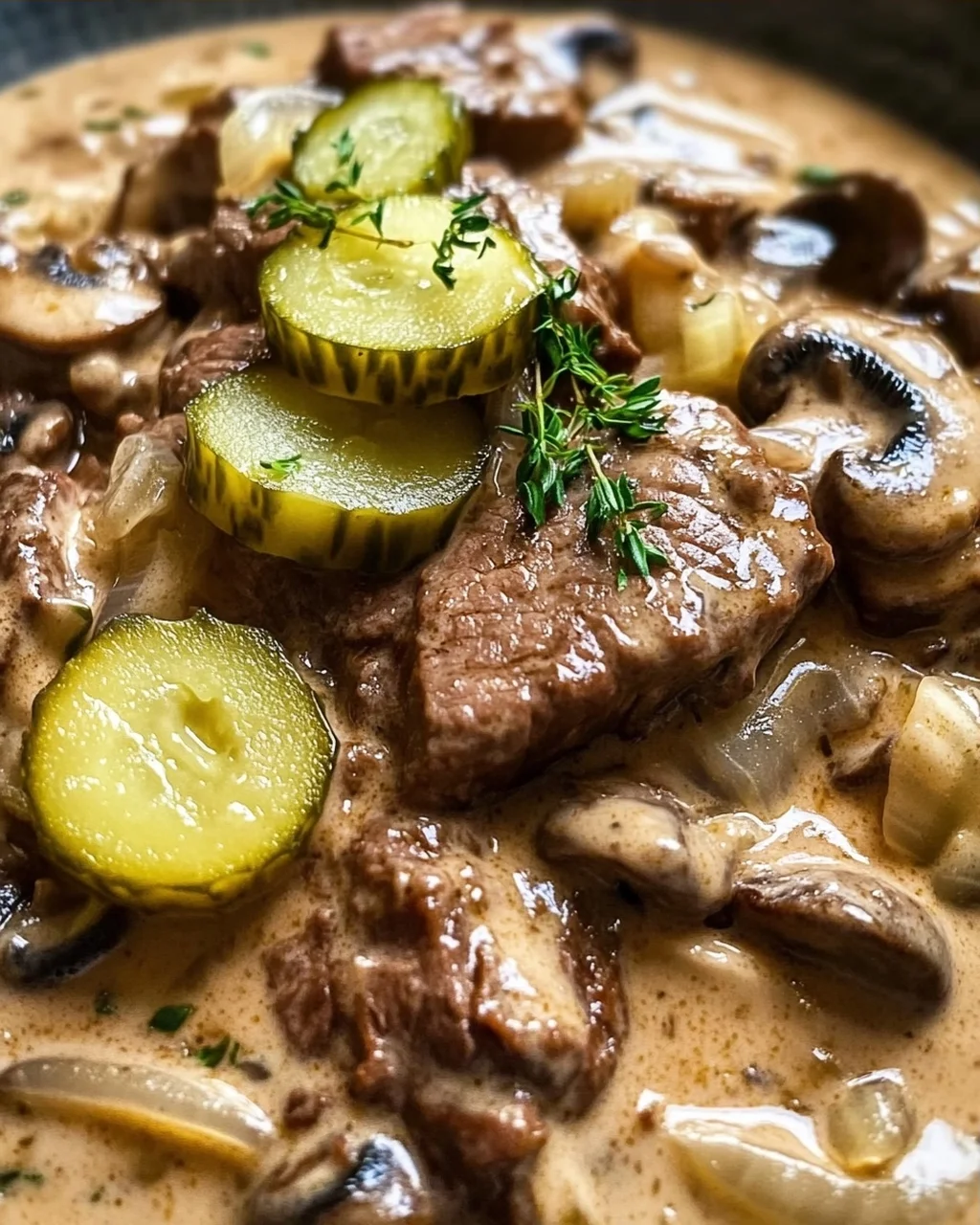Boeuf Stroganoff