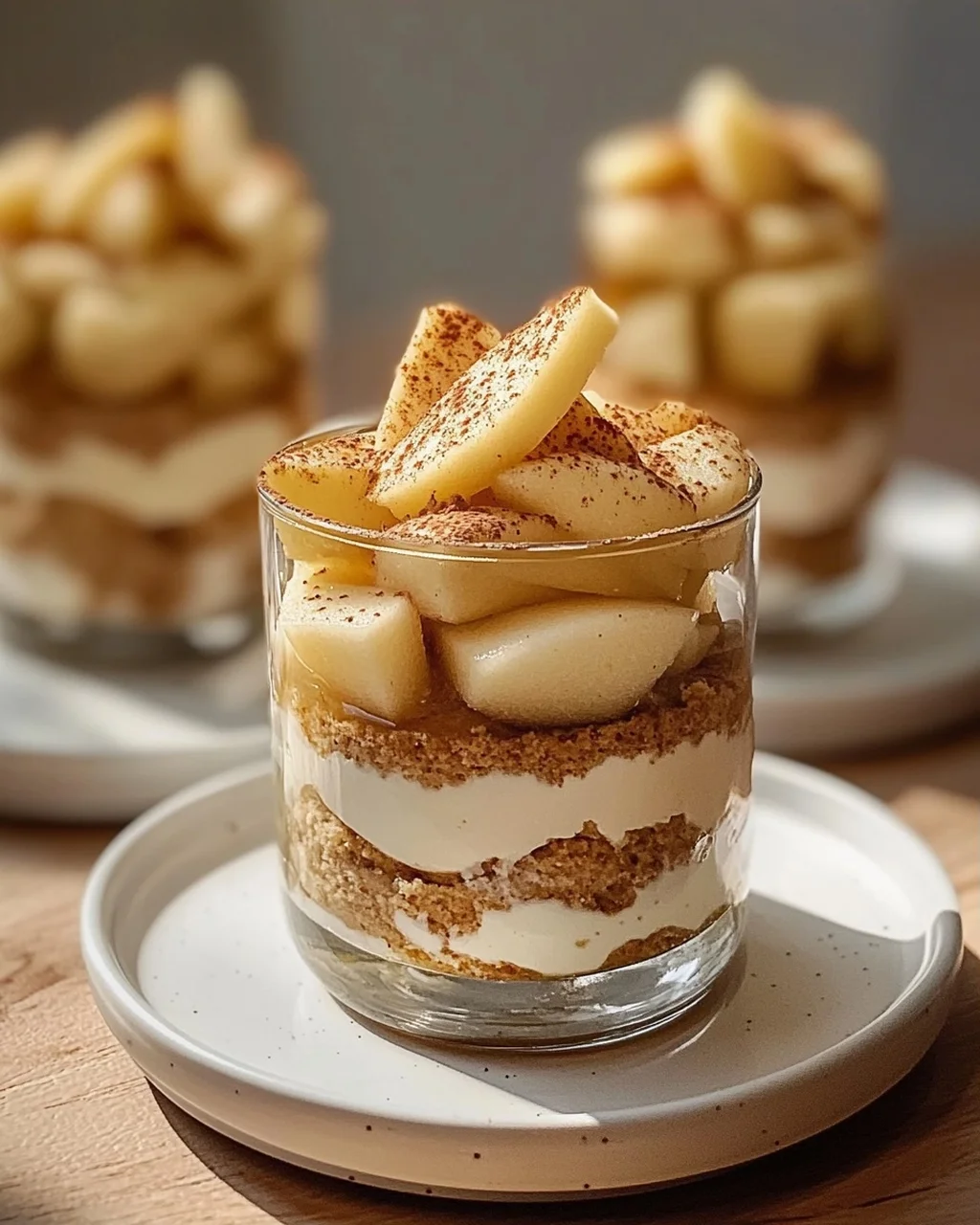 Bratapfel Tiramisu Im Glas