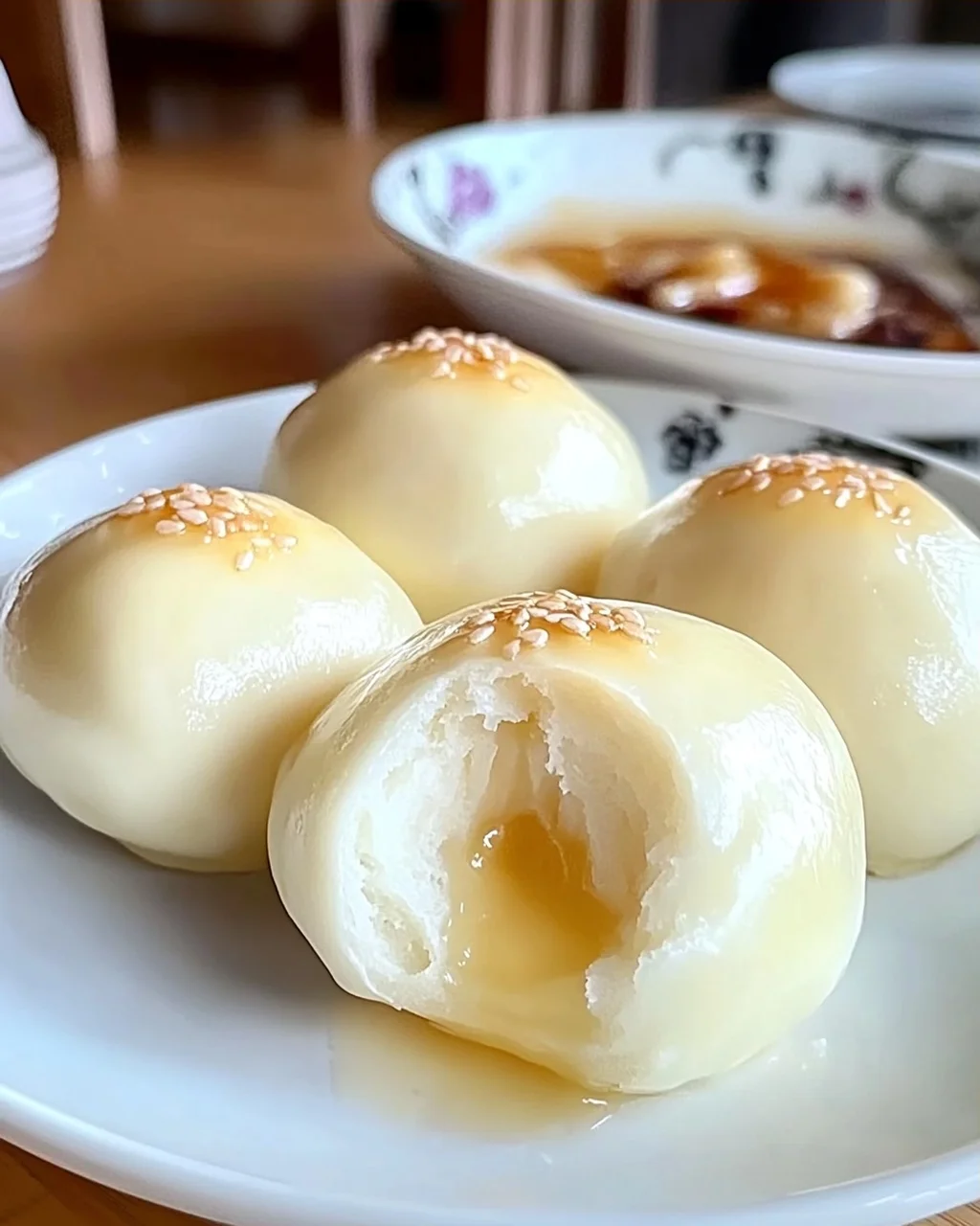 Chinesische gedämpfte Puddingbrötchen einfach selbst machen