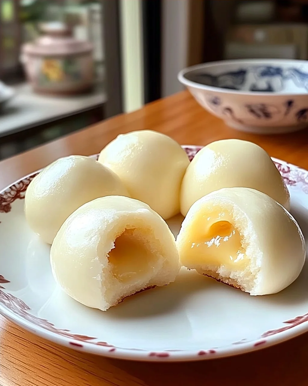 Chinesische gedämpfte Puddingbrötchen einfach selbst machen