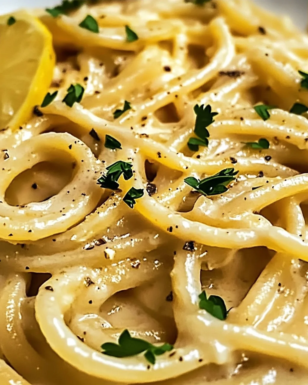 Cremige geröstete Knoblauch- und Zitronenpasta sofort genießen