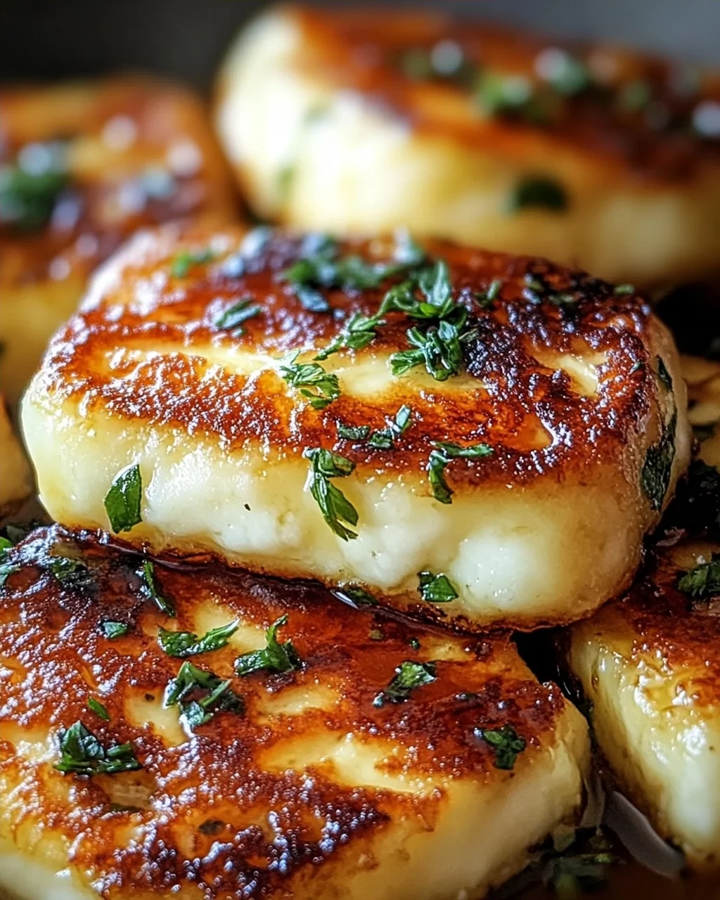 Crispy Pan-Fried Halloumi