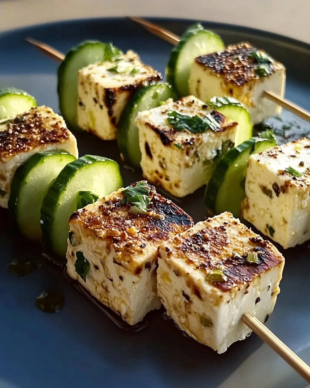 Feta Spiese mit Gurke: Leckeres Rezept für jeden Anlass!
