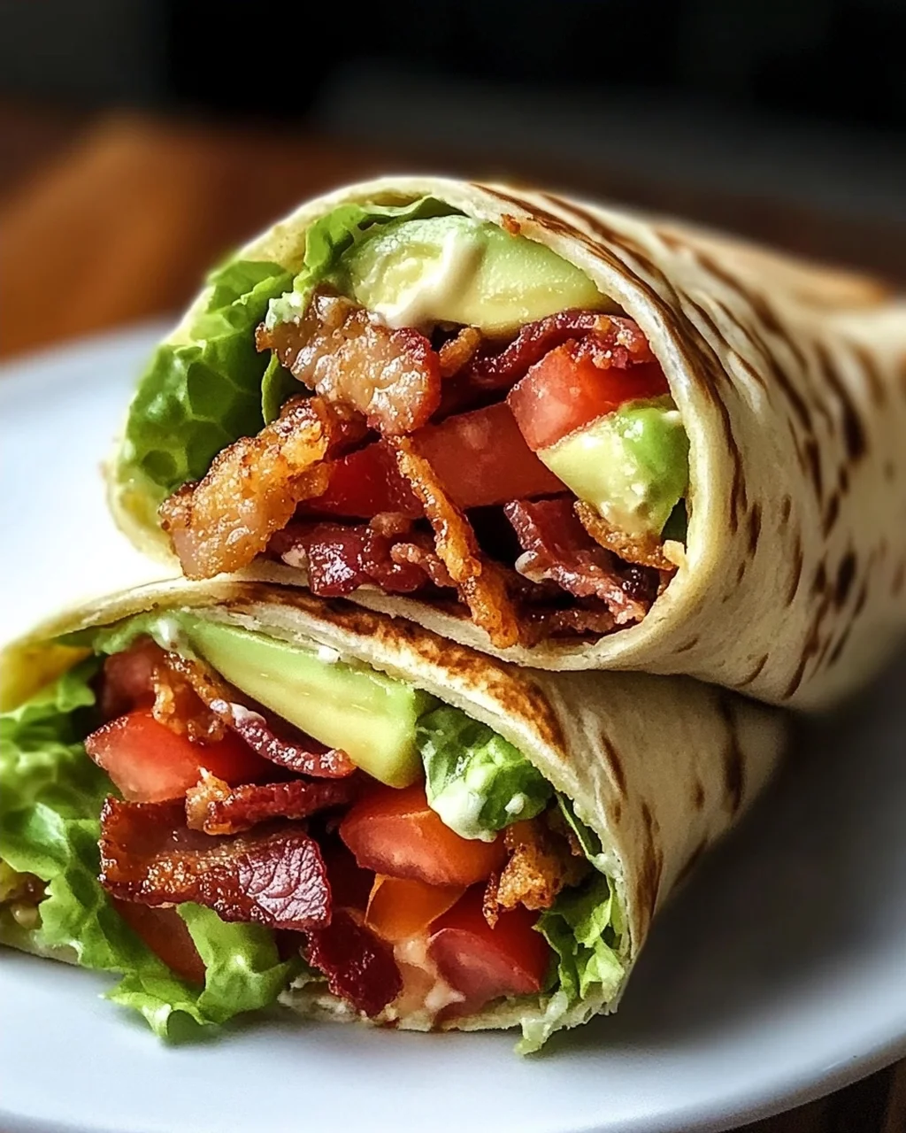 Gourmet BLT Wraps mit Geheimsoße