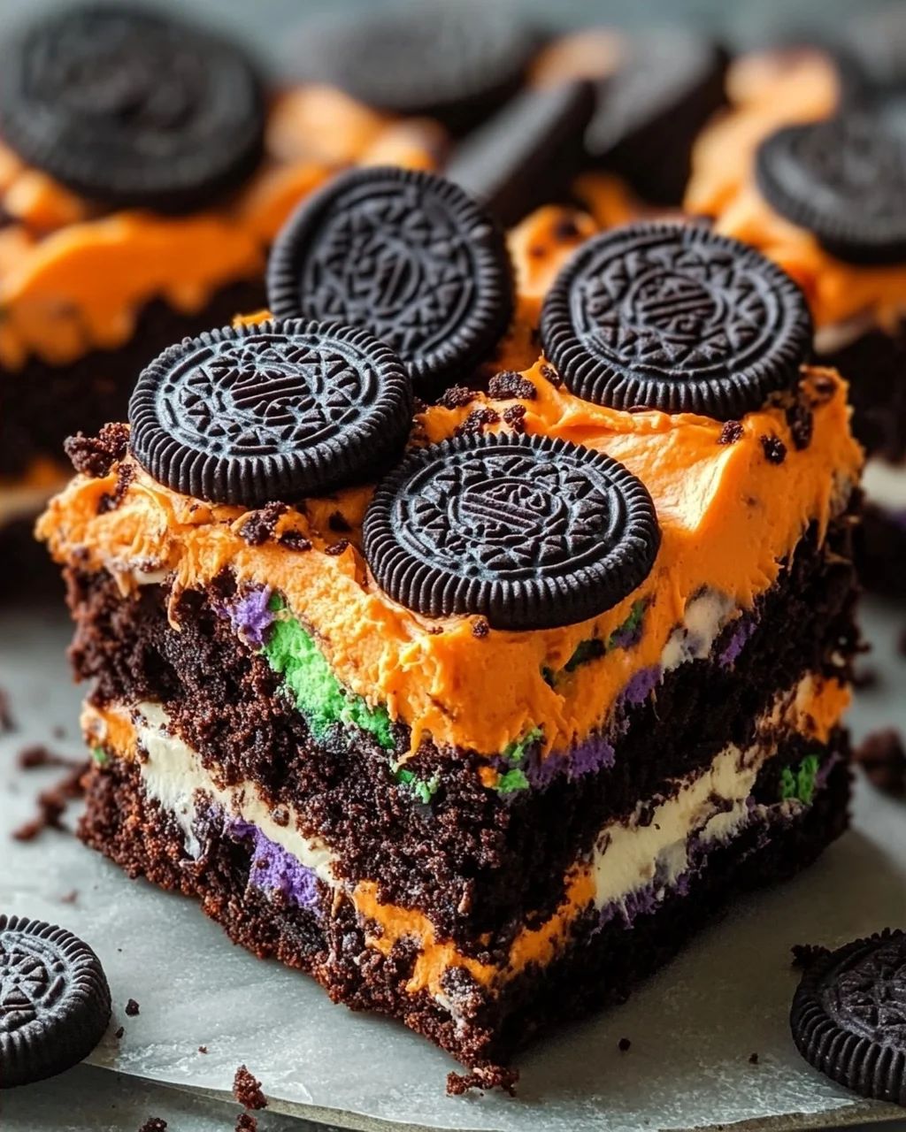 Halloween Oreo Brownies: Gruselig leckerer Schoko-Genuss!