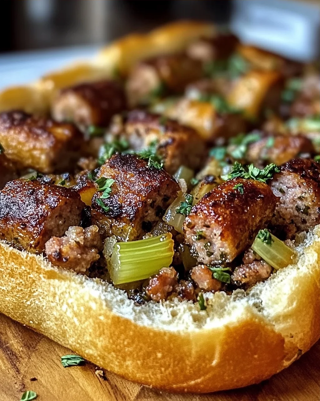 Hausgemachtes Wurstbrötchen für echte Genussmomente