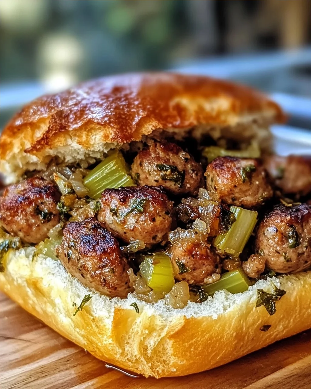 Hausgemachtes Wurstbrötchen für echte Genussmomente