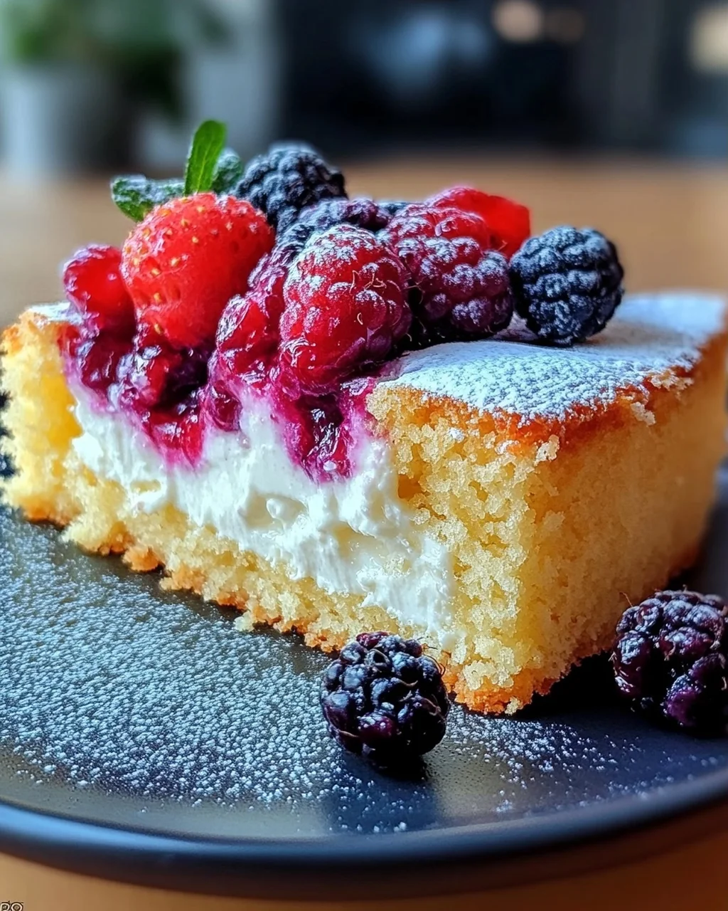 Joghurtkuchen ohne Mehl und Zucker