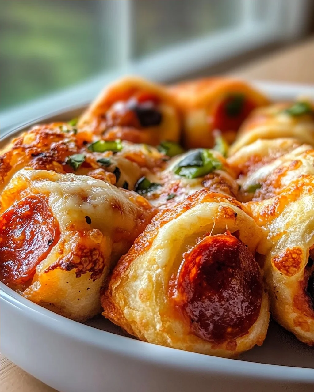 Knusprige Air Fryer Pizzabrötchen: Dein Lieblingssnack!