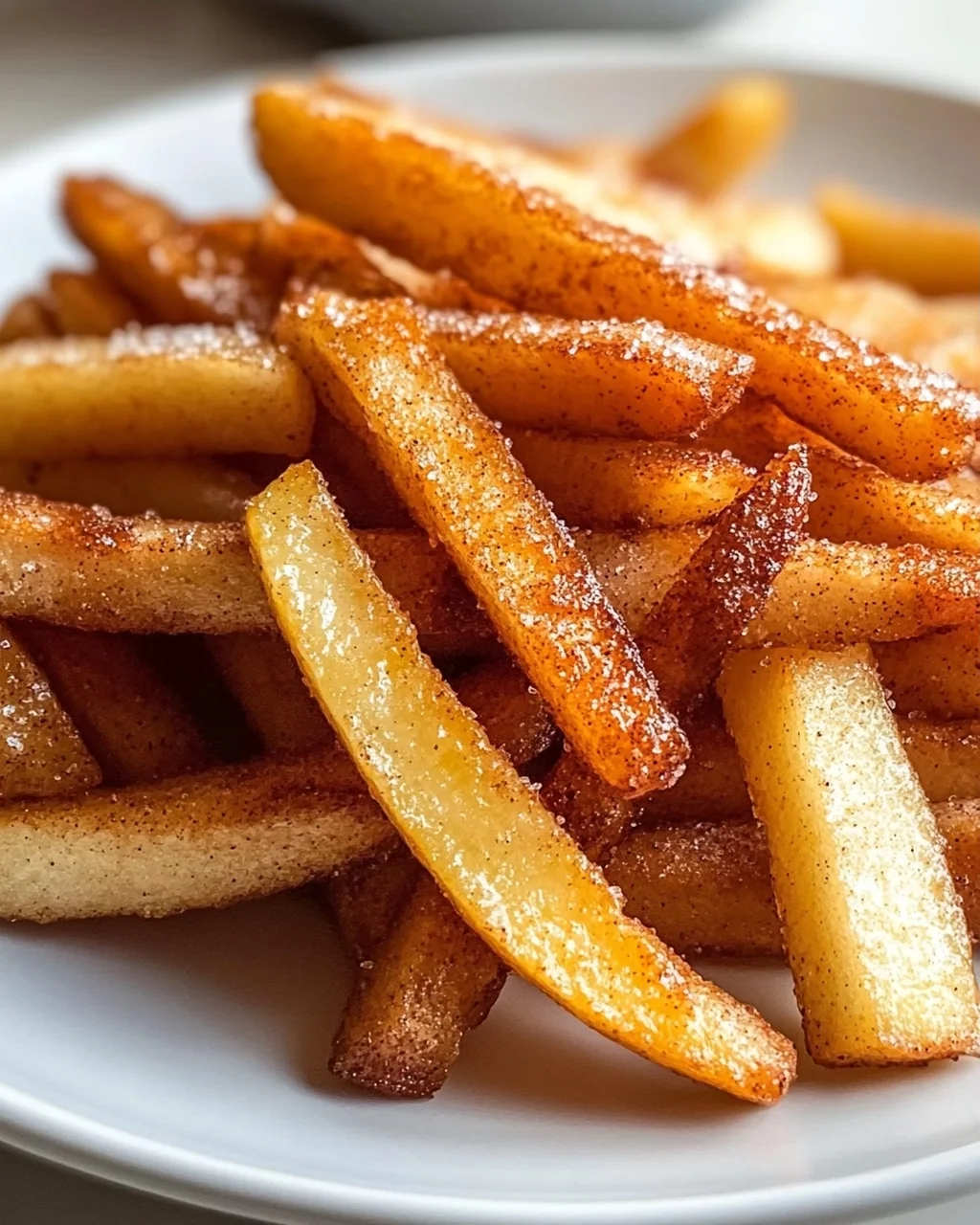 Knusprige Apfel Pommes aus dem Airfryer – Schnell & einfach!