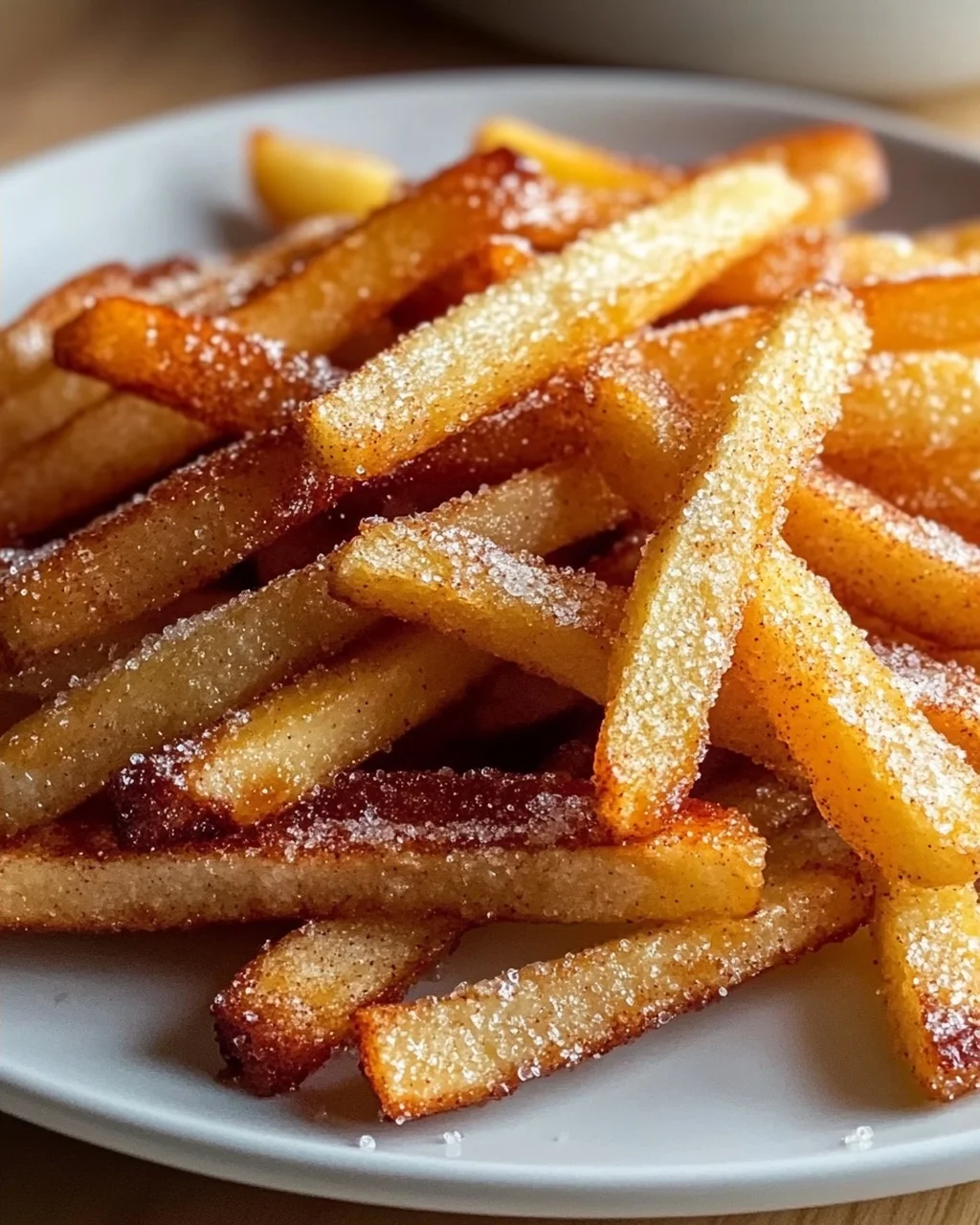 Knusprige Apfel Pommes aus dem Airfryer – Schnell & einfach!