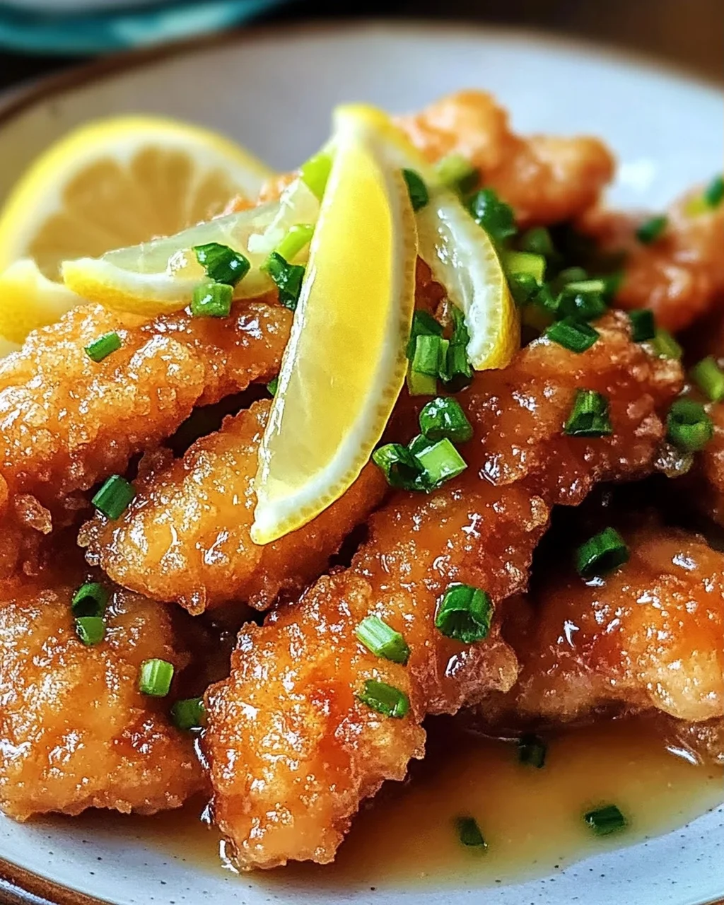 Knuspriges Chinesisches Zitronenhühnchen selbstgemacht