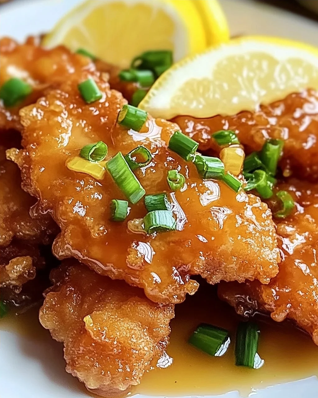 Knuspriges Chinesisches Zitronenhühnchen selbstgemacht