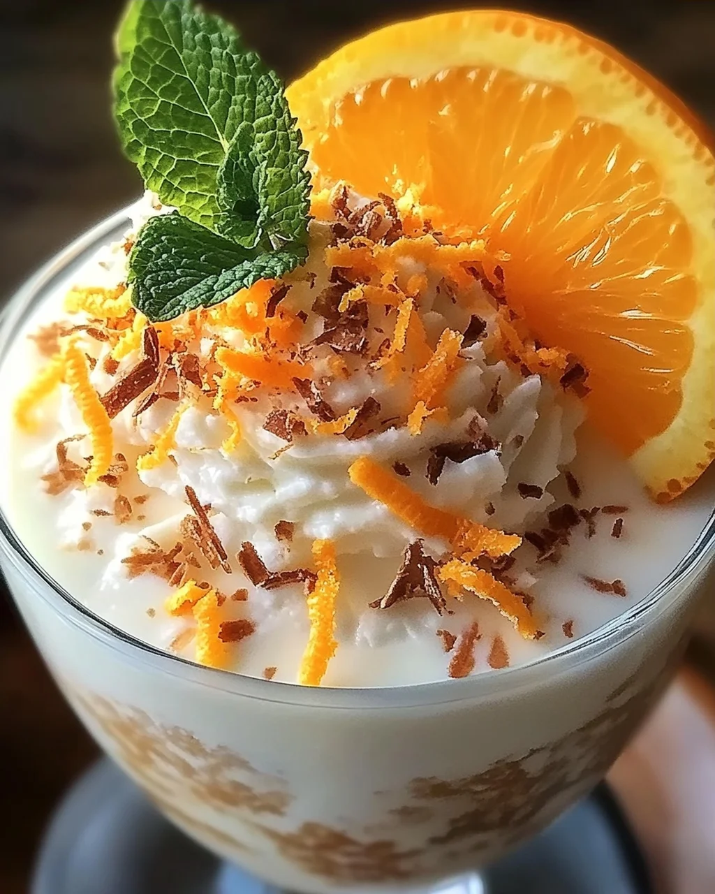Kokosnuss Orange Glühen – Ein einfacher Desserttraum