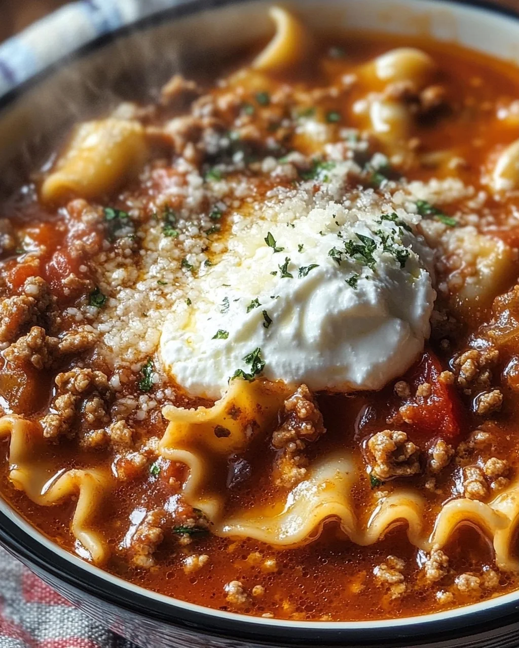 Lasagnesuppe