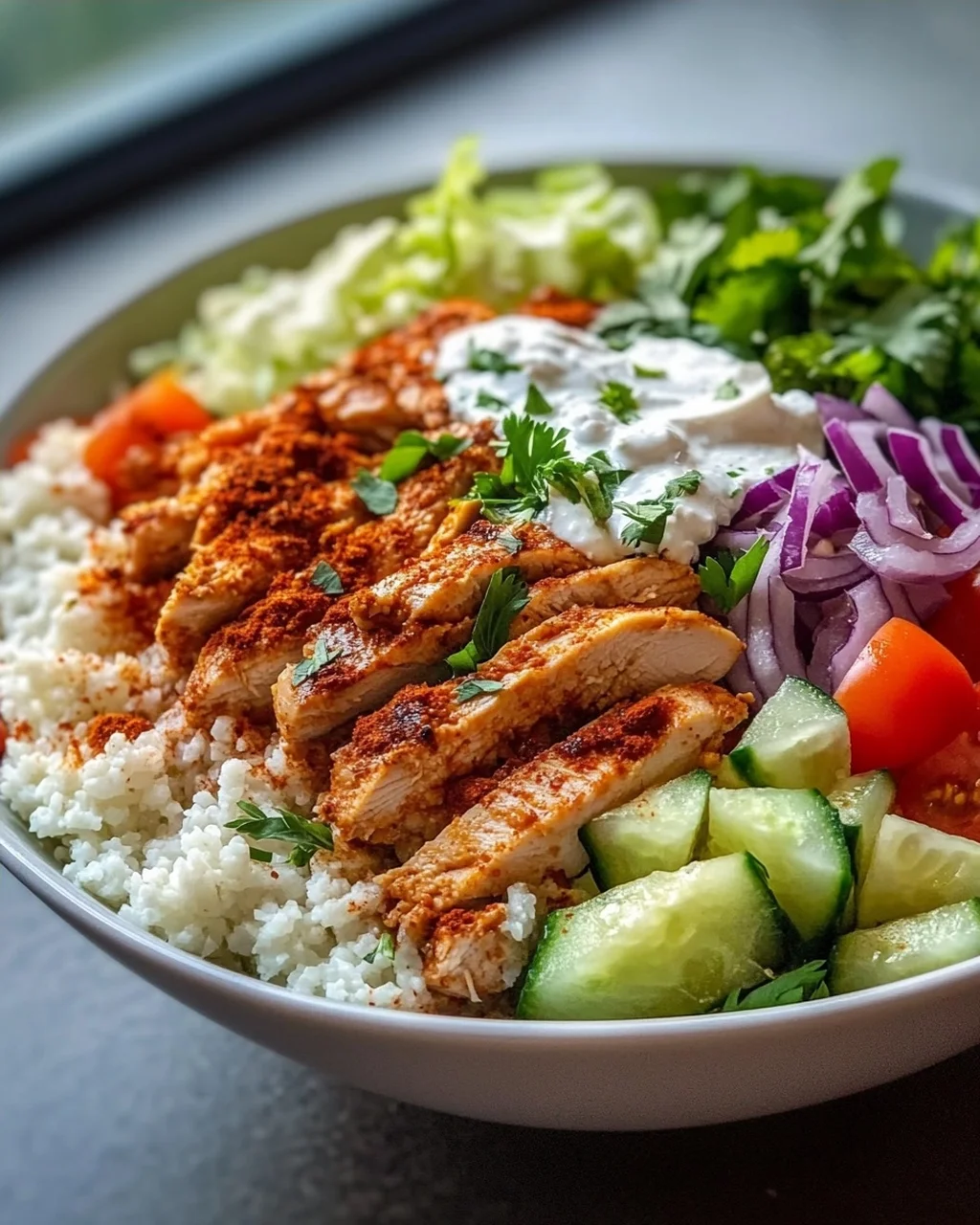 Low Carb Döner Bowl mit Blumenkohlreis – Dein schlanker Genuss