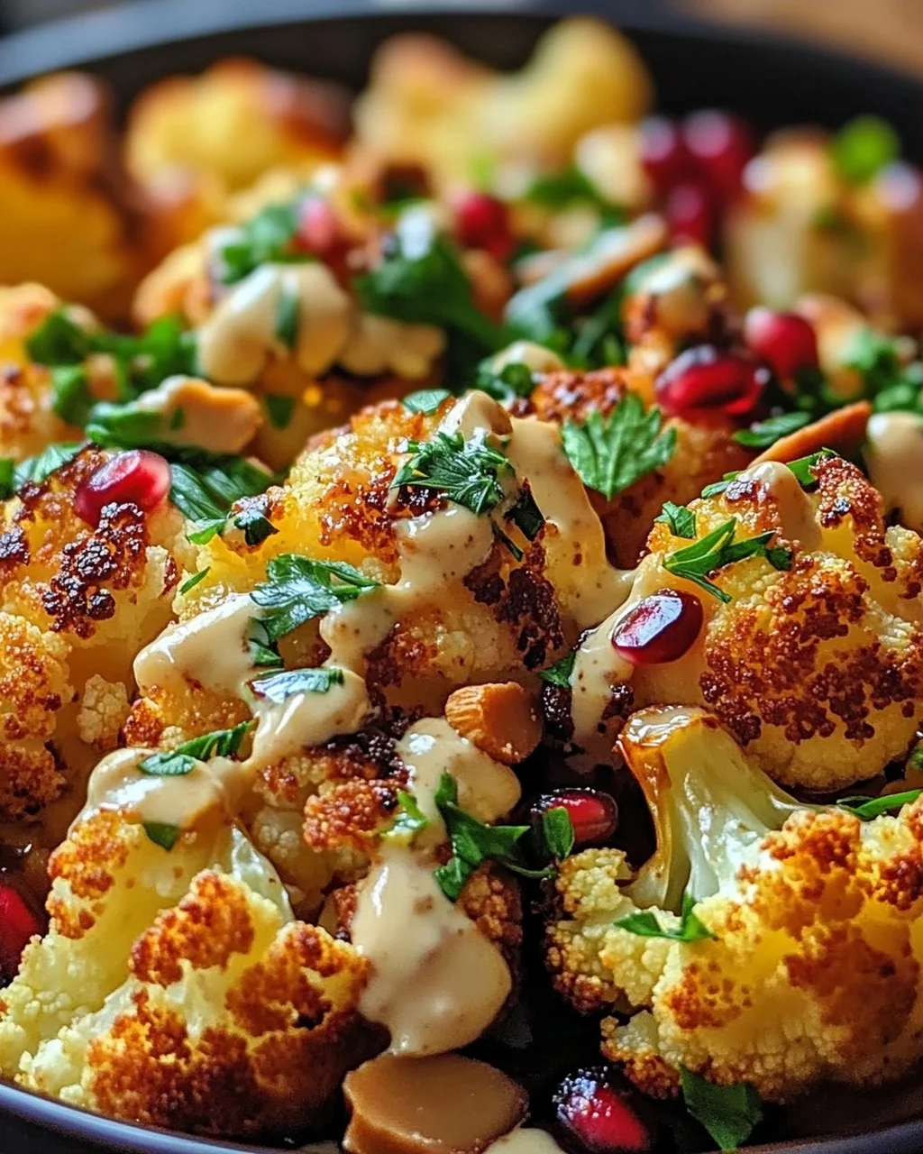 Marokkanischer Blumenkohl mit Tahini-Honig: Ein Unglaubliches Ultimatives Rezept