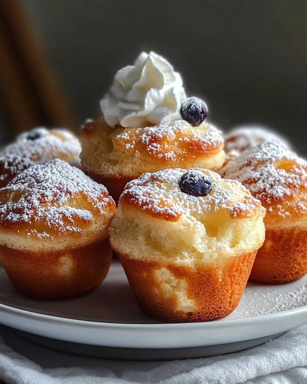 Mini Fluffige Waffel Muffins – Perfekt für Frühstück & Partys!