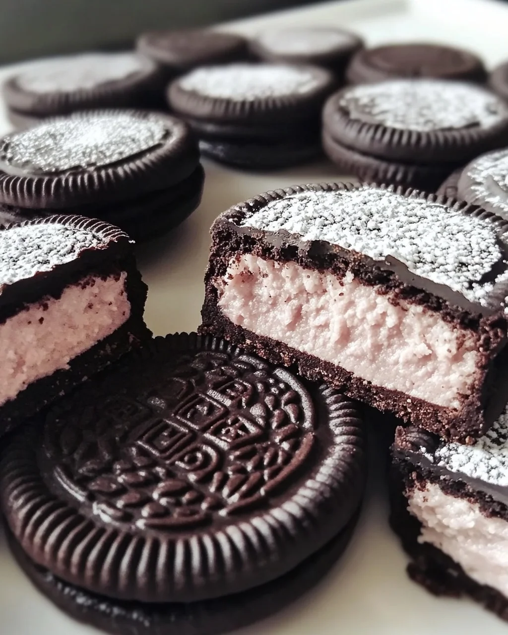 Oreo-Mondkekse ganz einfach selbstgemacht