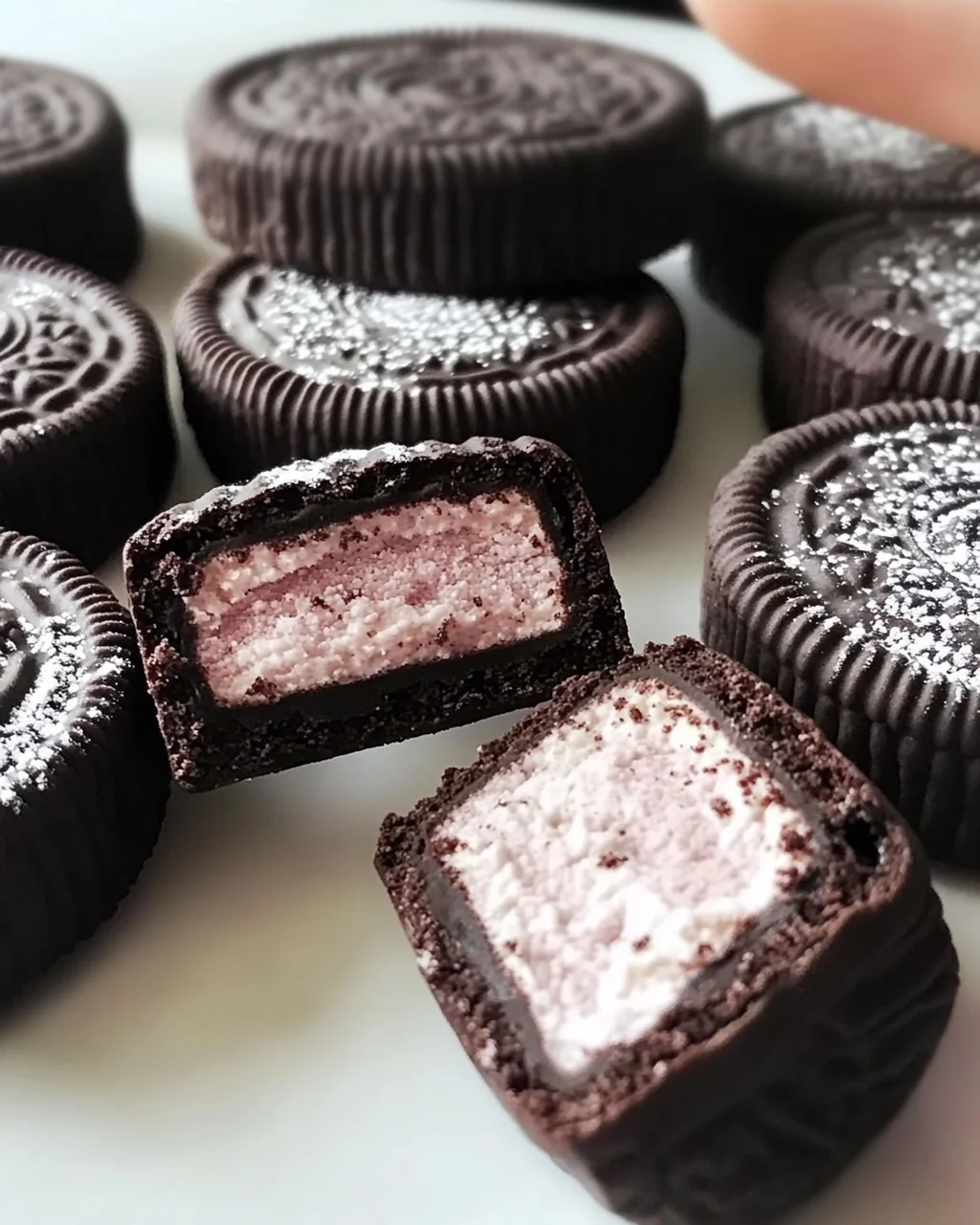 Oreo-Mondkekse ganz einfach selbstgemacht