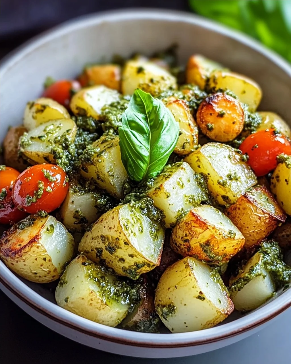 Pesto-Kartoffel-Bowl