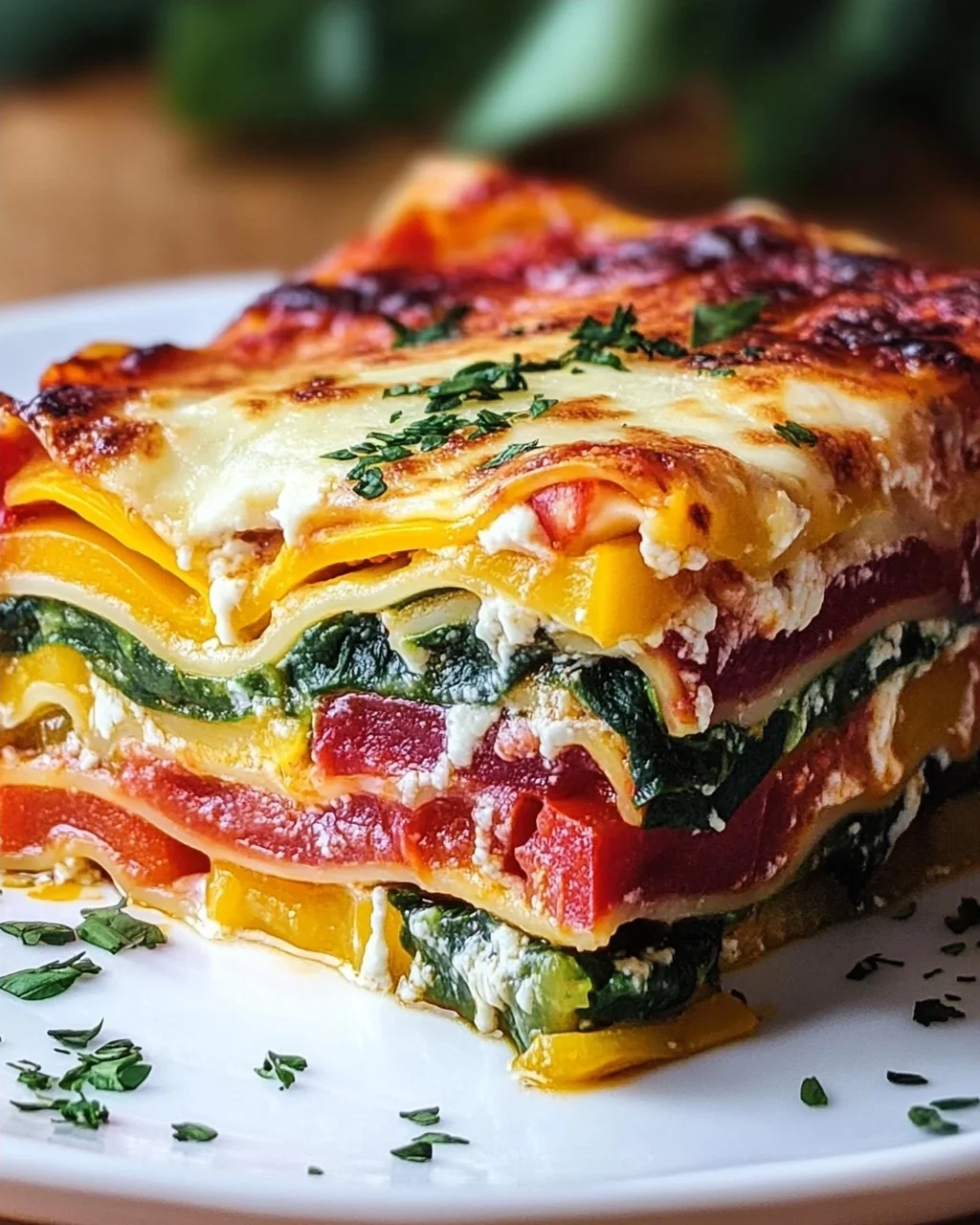 Regenbogen Lasagne