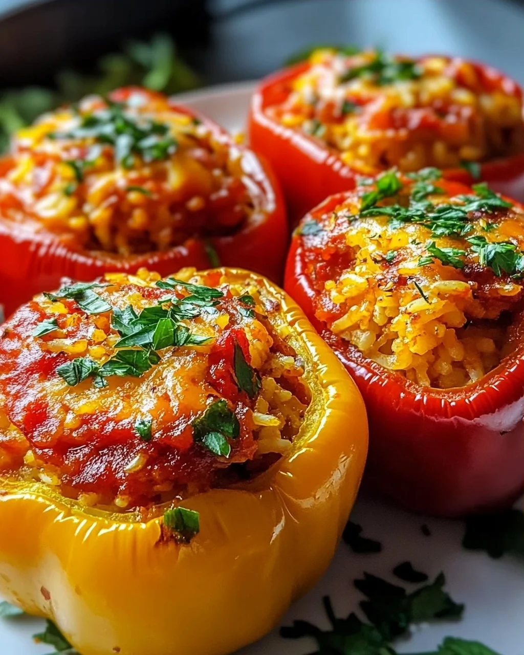 Saftige Hähnchen-Paprika mit Tomatensauce – Einfach Lecker!