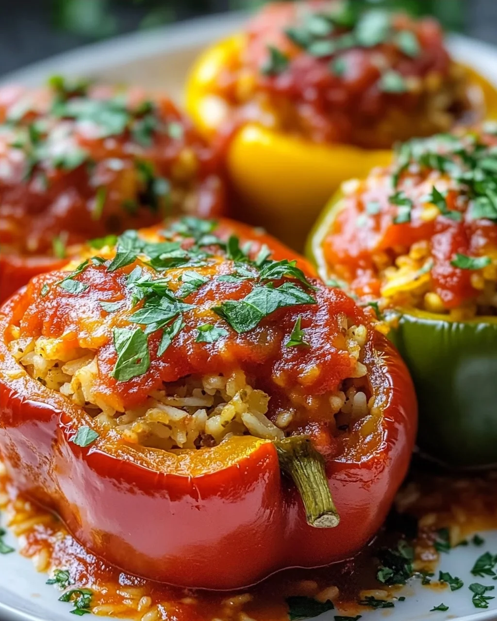 Saftige Hähnchen-Paprika mit Tomatensauce – Einfach Lecker!