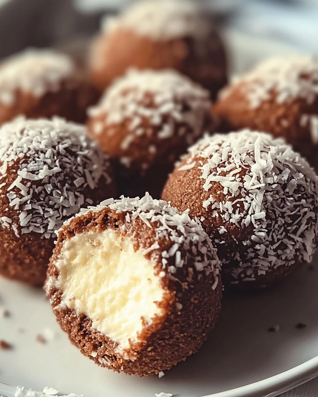Schnelle Käsekuchen-Kugeln