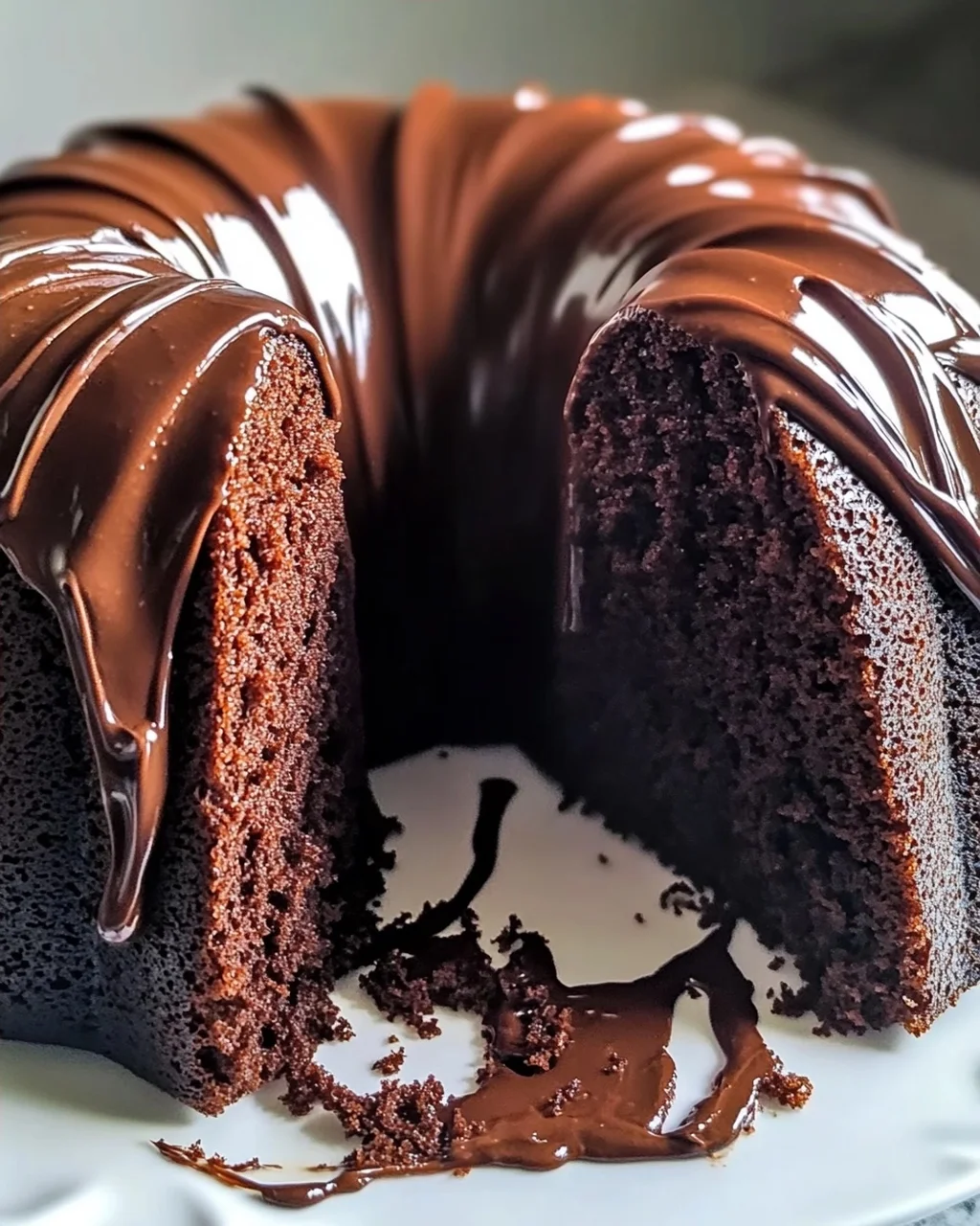 Schokoladen-Bundt-Kuchen: Saftig und deliziös