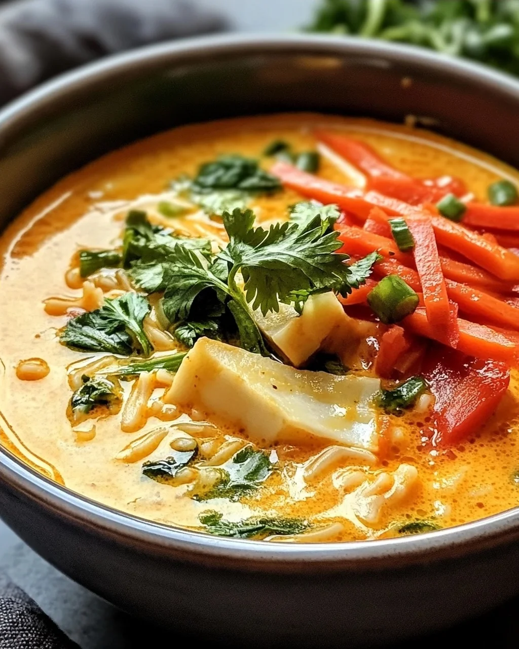 Thailändische Currysuppe für Gemütliche Abende