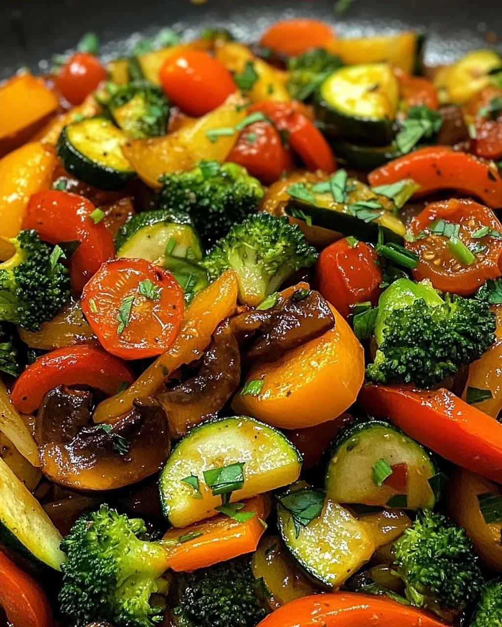 Vegetarische Gemüsepfanne