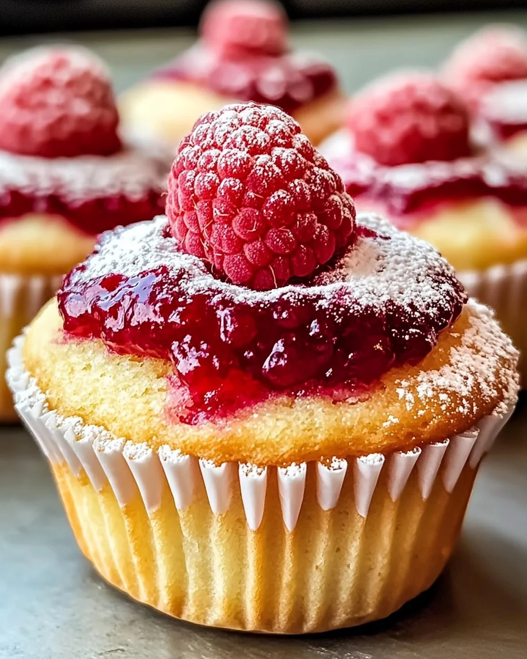 Zitronen- und Himbeer- Muffins für den perfekten Frühlingsgenuss
